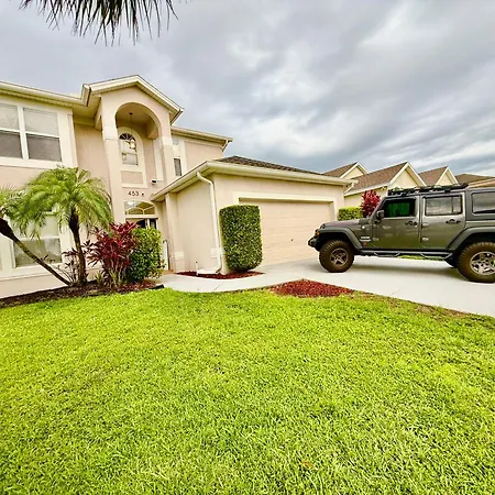 Grand Family House With Private Pool Near Disney Parks